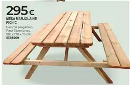 BigMat Mesa marjolaine picnic oferta