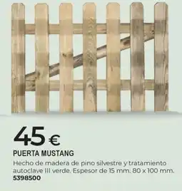 BigMat Puerta mustang oferta