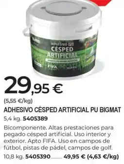 BigMat BIGMAT Adhesivo césped artificial pu oferta