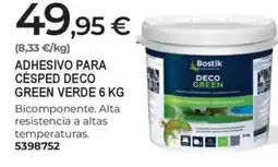 BigMat BOSTIK Adhesivo para césped deco green verde oferta