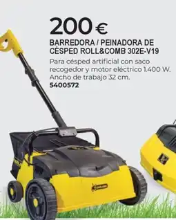 BigMat Barredora/peinadora de césped roll&comb 302e-v19 oferta