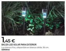 BigMat Baliza led solar para exterior oferta