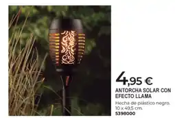 BigMat Antorcha solar con efecto llama oferta