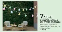 BigMat Guirnarldas solar con efecto centelleo oferta