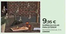 BigMat Guirnalda solar para exterior oferta