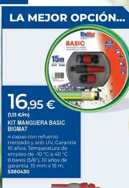 BigMat BIGMAT Kit manguera basic oferta