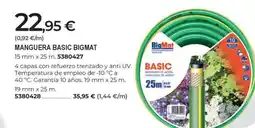 BigMat BIGMAT Manguera basic oferta