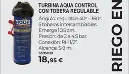 BigMat Turbina aqua control con tobera regulable oferta