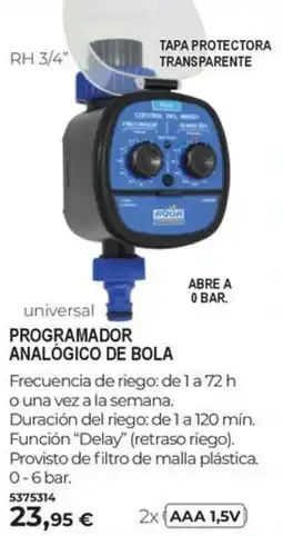 BigMat Programador analógico de bola oferta