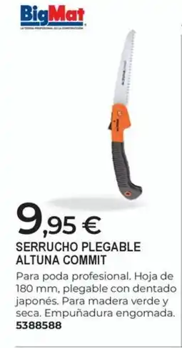 BigMat Serrucho plegable altuna commit oferta