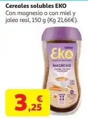 Alcampo Cereal soluble con magnesio eko 150 g oferta