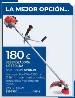 BigMat Desbrozadora a gasolina oferta