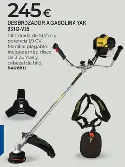 BigMat Desbrozador a gasolina yak oferta