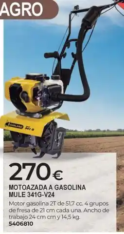 BigMat Motoazada a gasolina mule 341g-v24 oferta