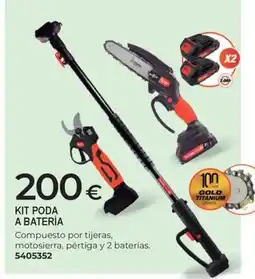 BigMat Kit poda a batería oferta