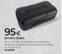 BigMat Batería ze40b4 oferta