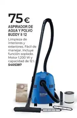 BigMat Aspirador de agua y polvo buddy ii 12 oferta