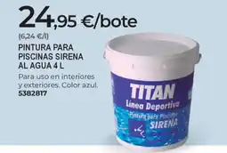 BigMat TITAN Pintura para piscinas sirena al agua oferta