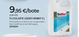 BigMat BIGMAT Floculante líquido oferta