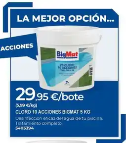 BigMat BIGMAT Cloro 10 acciones oferta