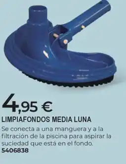 BigMat Limpiafondos media luna oferta