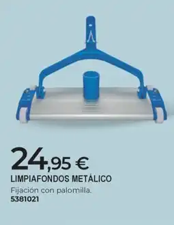 BigMat Limpiafondos metálico oferta