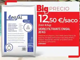 BigMat Vidrio filtrante enisal oferta
