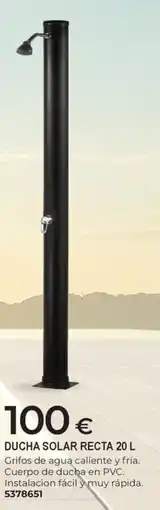 BigMat Ducha solar recta oferta