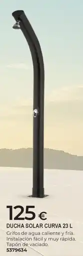 BigMat Ducha solar curva oferta