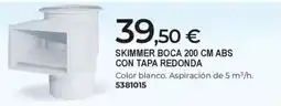 BigMat Skimmer boca 200 cm abs con tapa redonda oferta