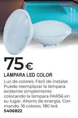 BigMat Lámpara led color oferta