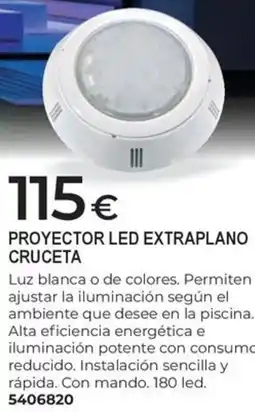 BigMat Proyector led extraplano cruceta oferta