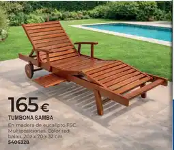 BigMat Tumbona samba oferta