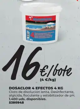 BigMat Dosaclor 4 efectos oferta