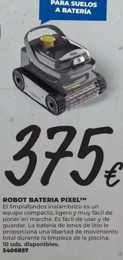 BigMat Robot bateria pixeltm oferta