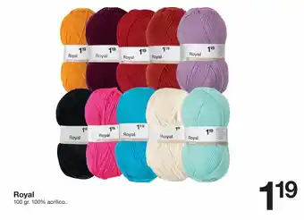 Zeeman Royal 100 gr. 100% Acrílico oferta