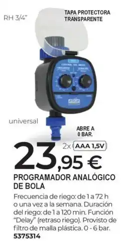 BigMat Programador analógico de bola oferta