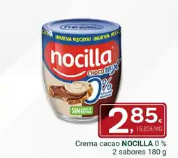 Supermercados Dani NOCILLA Crema cacao 0% 2 sabores oferta