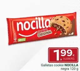 Supermercados Dani NOCILLA Galletas cookie negra oferta