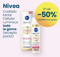 Clarel Nivea Cuidado facial Cellular Luminous oferta