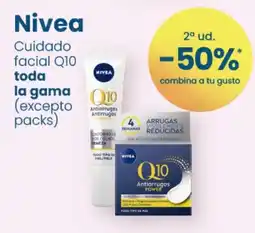 Clarel Nivea Cuidado facial Q10 oferta
