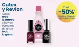 Clarel Cutex y Revlon oferta