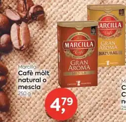 Suma Supermercados Marcilla Cafè molt natural o mescla oferta
