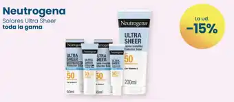 Neutrogena Solares Ultra Sheer