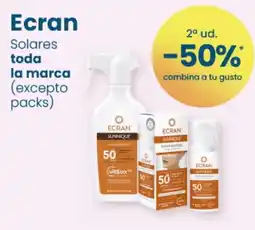 Clarel Ecran Solares oferta