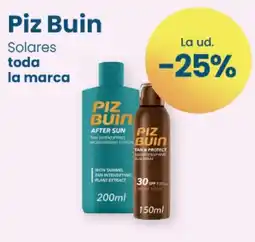 Clarel Piz Buin Solares oferta