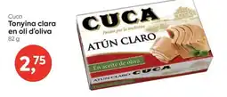 Suma Supermercados Cuca Tonyina clara en oli d'oliva oferta