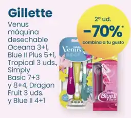Clarel Gillette Venus máquina desechable oferta