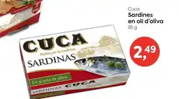 Suma Supermercados Cuca Sardines en oli d'oliva oferta
