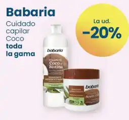 Clarel Babaria Cuidado capilar Coco oferta
